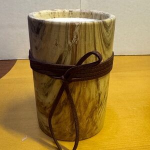 Red Canyon Candle with Leather Accent